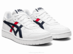 Asics escuela primaria rojo y blanco clásico estilo japonés - Image 2