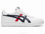 Asics escuela primaria rojo y blanco clásico estilo japonés