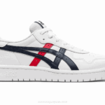 Asics escuela primaria rojo y blanco clásico estilo japonés