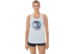 Asics espalda cruzada mujer suave cielo relajante y transpirable