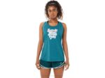 Asics espalda nadadora mujer terciopelo brezo de pino