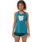 Asics espalda nadadora mujer terciopelo brezo de pino