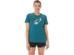 Asics Espiral Hibisco Crew Terciopelo Brezo de Pino