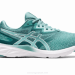Asics espoleta 2LVJ3581 verde oasis y blanco zapatillas deportivas