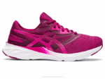 Asics espoleta zapatillas rojas fucsias para correr