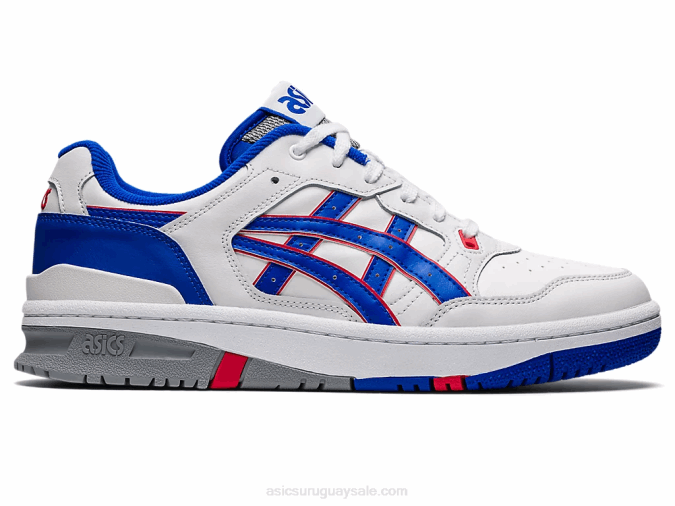 asics_ex89_zapatillas_blanco_azul_ilusion_comfort_y_estilo.png Asics ex89 Zapatillas Blanco Azul Ilusión Comfort y Estilo - Image 1