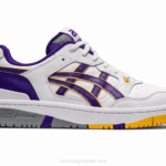 Asics ex89 Zapatillas Blanco Morado Estilo Noble y Confort