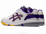 Asics ex89 Zapatillas Blanco Morado Estilo Noble y Confort - Image 3