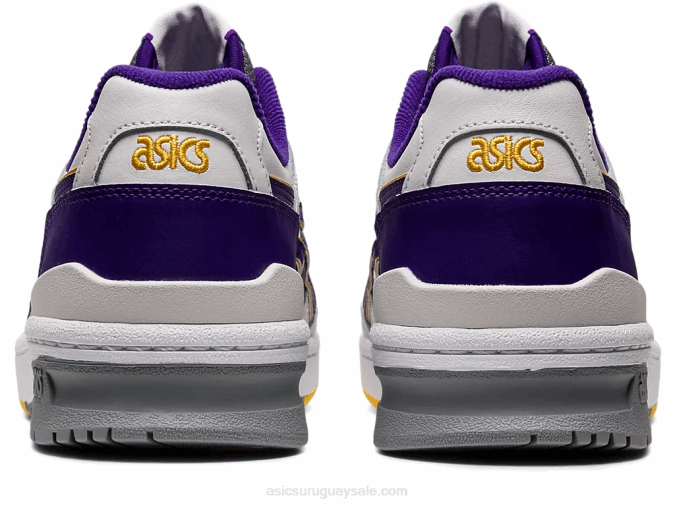 Asics ex89 Zapatillas Blanco Morado Estilo Noble y Confort - Image 5