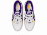 Asics ex89 Zapatillas Blanco Morado Estilo Noble y Confort - Image 6