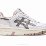 Asics ex89 zapatillas deportivas blancas y grises arcilla