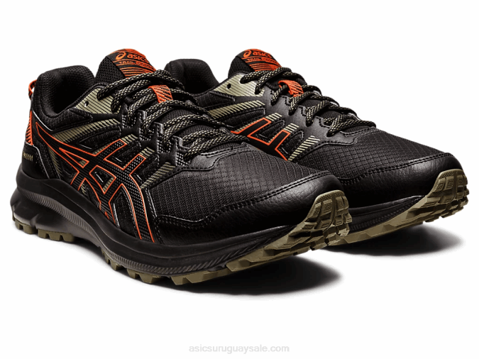 Asics explorador de senderos 2 tomate negro cherry aventura y comodidad - Image 2