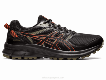 Asics explorador de senderos 2 tomate negro cherry aventura y comodidad