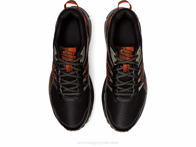 Asics explorador de senderos 2 tomate negro cherry aventura y comodidad - Image 6