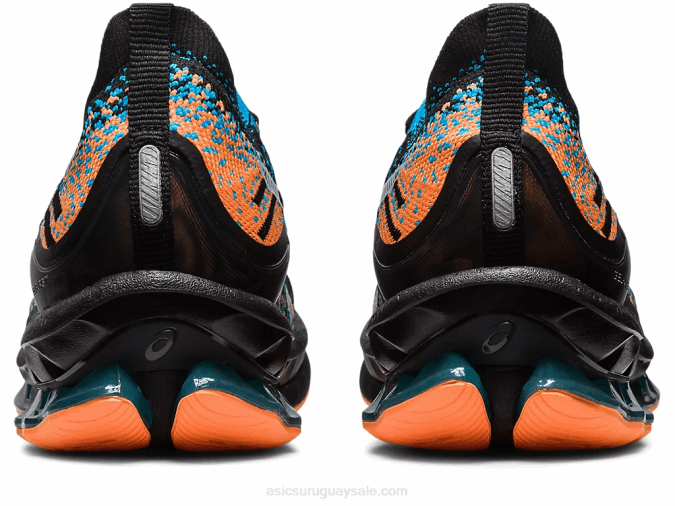 Asics explosión de gel 2LVJ459 negro azul para correr - Image 5
