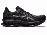 Asics explosión de gel kinsei negro comodidad y estilo