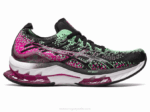 Asics explosión de gel negro rosa delirio deportivo