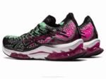 Asics explosión de gel negro rosa delirio deportivo - Image 3