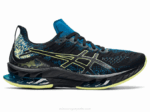 Asics explosión de gel negro y amarillo brillante 2LVJ1680