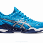 Asics explosión ff 3 2LVJ573Asics azul isla y azul índigo para correr