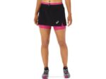 Asics falda pantalón fujitrail mujer negra roja fucsia rendimiento activa