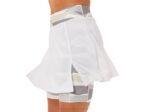 Asics falda pantalón mujer blanco brillante estilo fuerte - Image 4