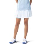 Asics falda pantalón nueva fuerte 92 mujer estampado blanco niebla