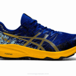 Asics Fuji Lite 2 Zapatillas Azul Mónaco Girasol Rendimiento Ideal