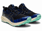 Asics Fuji Lite 2 Zapatillas Negras y Platas Ultra Ligeras - Image 2