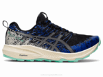 Asics Fuji Lite 2 Zapatillas Negras y Platas Ultra Ligeras