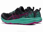Asics Fuji Lite 2 Zapatillas Negro Rojo Fucsia Rápidas y Ligaderas - Image 3