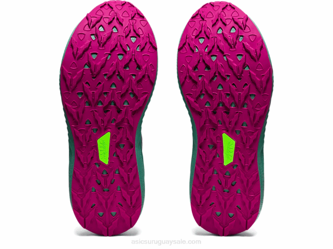 Asics Fuji Lite 2 Zapatillas Negro Rojo Fucsia Rápidas y Ligaderas - Image 7