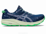 Asics fuji lite 3 zapatillas deportivas verde azulado violeta