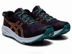 Asics Fuji Lite 3 Zapatillas Noche Naranja Moderna - Image 2