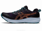 Asics Fuji Lite 3 Zapatillas Noche Naranja Moderna - Image 4