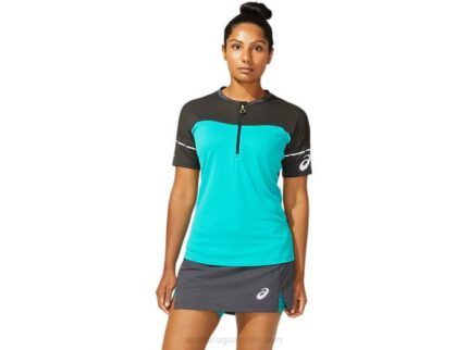 Asics fujitrail mujer joya báltica zapatillas de trail running