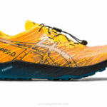 Asics fujivelocidad 2LVJ636 Zapatillas Amarillo Dorado Verde Tinta
