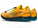 Asics fujivelocidad 2LVJ636 Zapatillas Amarillo Dorado Verde Tinta - Image 3