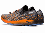Asics Fujivelocidad Zapatillas Blancas Negras Rápidas y Ligeras - Image 3