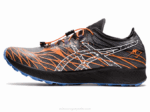 Asics Fujivelocidad Zapatillas Blancas Negras Rápidas y Ligeras - Image 4