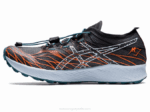 Asics fujivelocidad zapatillas negro naranja para correr - Image 4