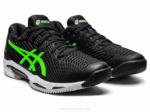 Asics Gecko Negro Verde Velocidad de Solución Rápida - Image 2
