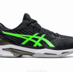 Asics Gecko Negro Verde Velocidad de Solución Rápida