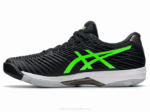 Asics Gecko Negro Verde Velocidad de Solución Rápida - Image 4