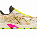Asics Gel 1130 Crema y Bolsa de Papel Estilo Único