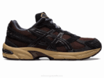 Asics gel 1130 zapatillas café y negro cómodas y ligeras