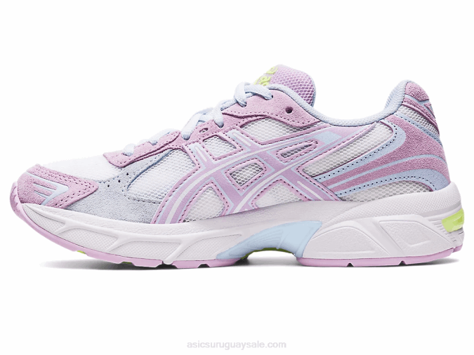 Asics gel-1130 zapatillas deportivas blancas y lilas con tecnología avanzada - Image 4
