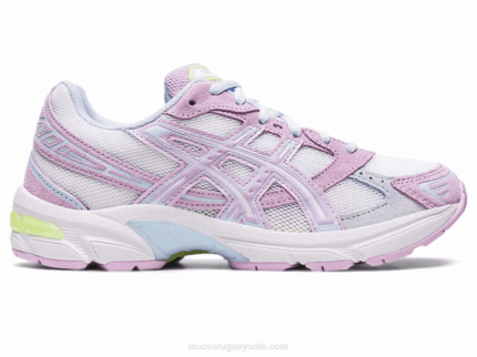 Asics gel-1130 zapatillas deportivas blancas y lilas con tecnología avanzada