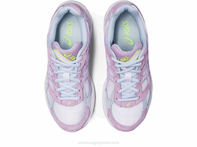 Asics gel-1130 zapatillas deportivas blancas y lilas con tecnología avanzada - Image 6