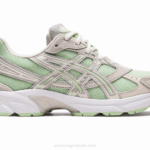 Asics gel 1130 zapatillas jade gris ostra modernas y cómodas